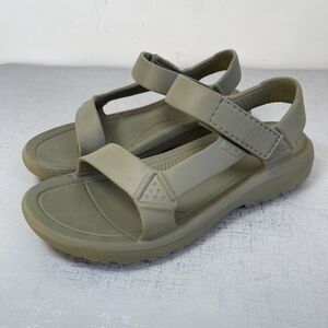 Teva Hurricane Drift Womens 9 Mens 7 Lightweight EVA Water Pool Sandals Green